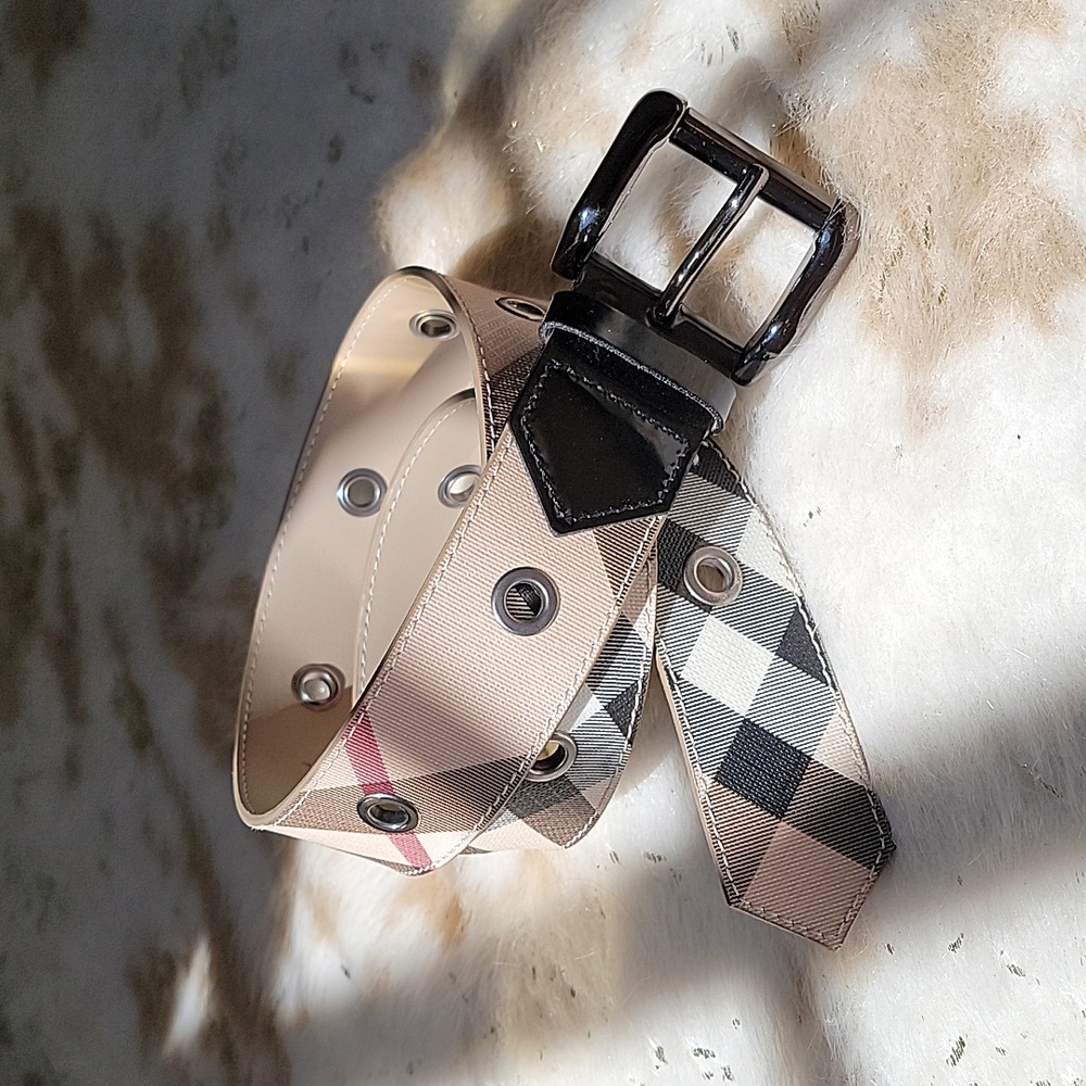 Burberry Nova Check Belt